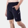 QUẦN SHORT THỂ THAO BULBAL WASO - ĐEN MỜ